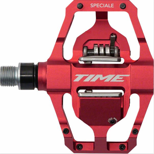 Time Speciale 12 Atac MTB Enduro Pedals - Red